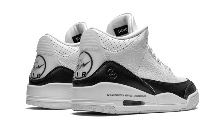 Air Jordan 3 Retro Fragment White Black All You Need, photo 3