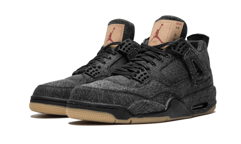 Air Jordan 4 Retro Levi's Black All You Need, photo 2
