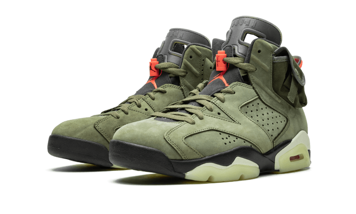 Air Jordan 6 Travis Scott Medium Olive All You Need, photo 2