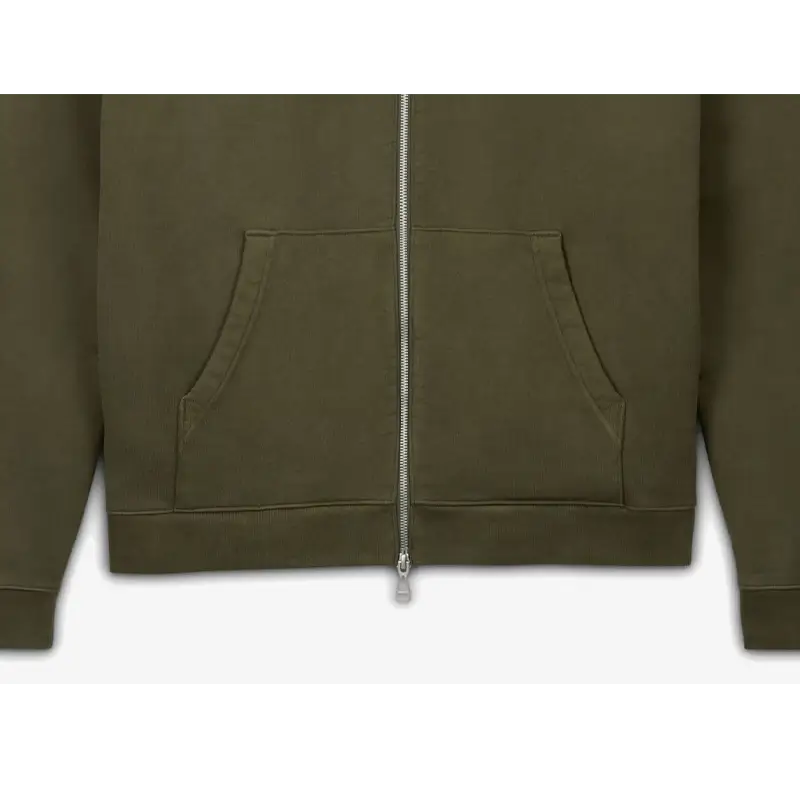 Air Jordan Travis Scott Full Zip Hoodie Olive All You Need, photo 3