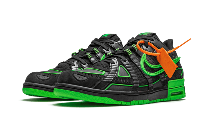 Air Rubber Dunk Off-White Green Strike All You Need, photo 2