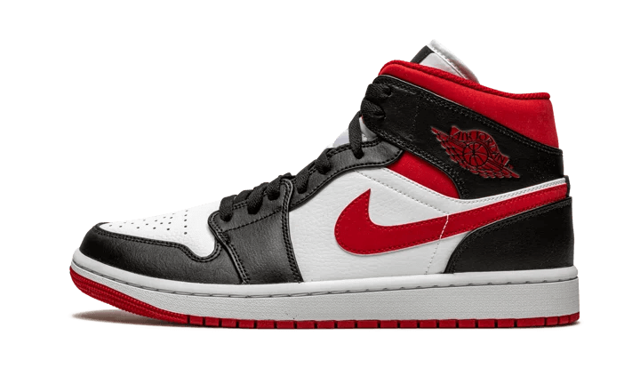 Air Jordan 1 Mid Gym Red Black White All You Need, photo 1