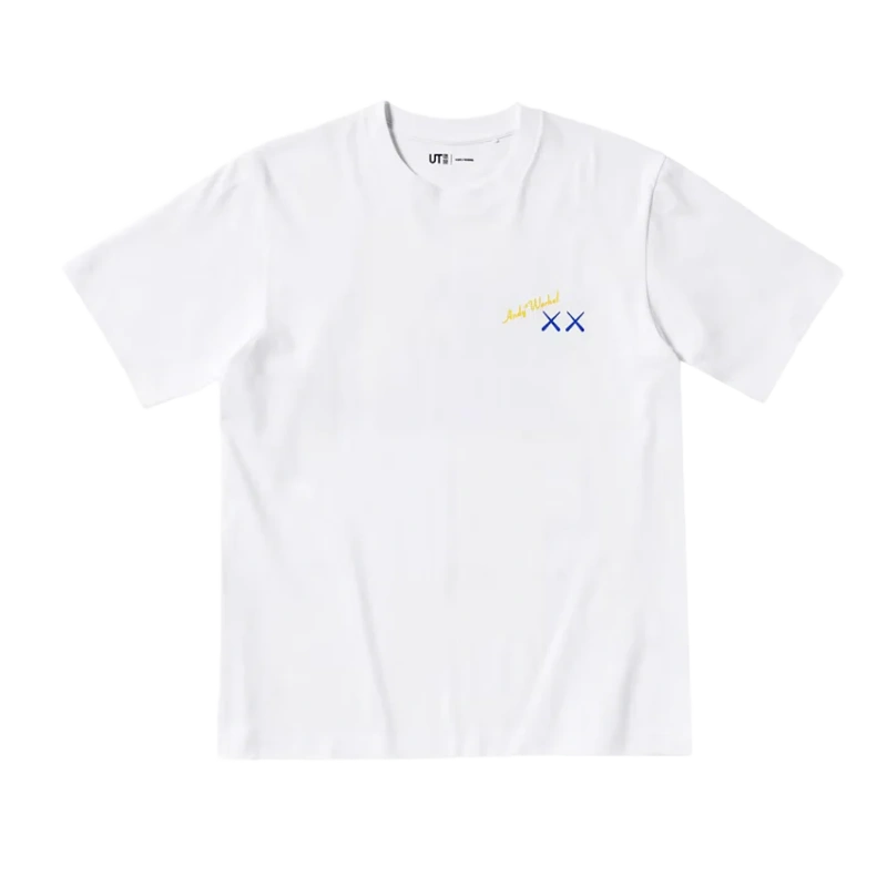KAWS x Warhol T-Shirt UT Graphic Blue All You Need, photo 1
