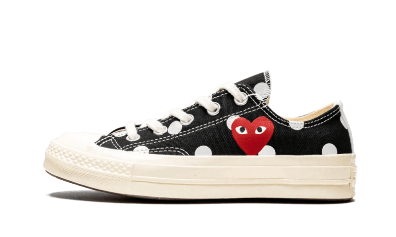 Chuck Taylor All-Star 70s Ox Comme des Garçons PLAY Polka Dot Black All You Need, photo 1