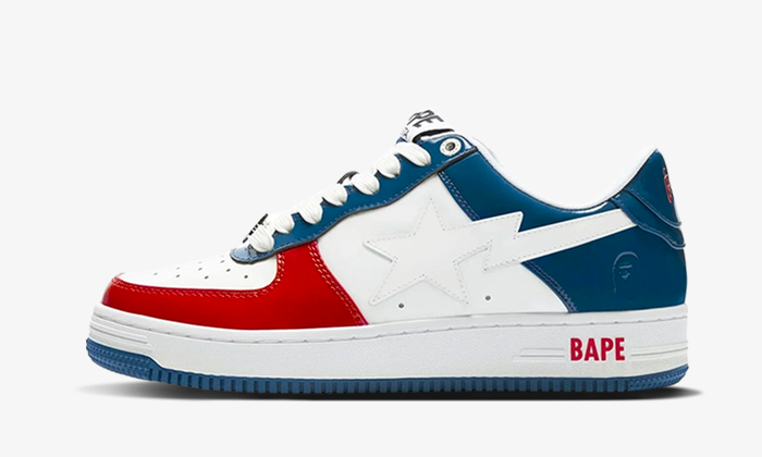 Bape Sta Low White Blue All You Need, photo 4