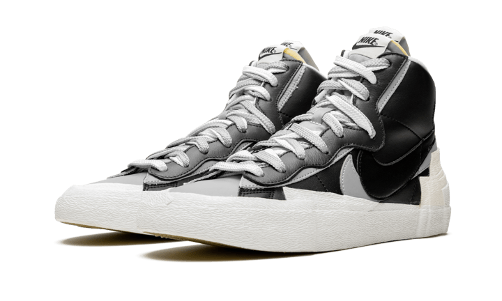 Blazer Mid Sacai Black Grey All You Need, photo 2