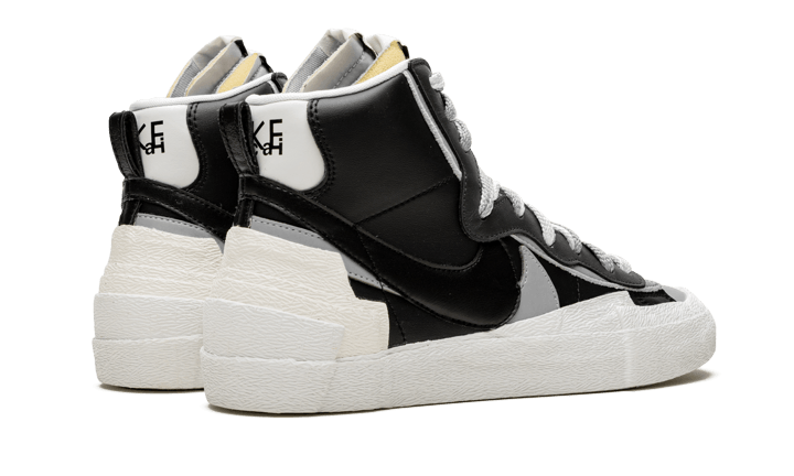 Blazer Mid Sacai Black Grey All You Need, photo 3