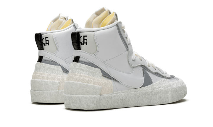 Blazer Mid Sacai White Grey All You Need, photo 3