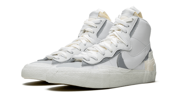 Blazer Mid Sacai White Grey All You Need, photo 2