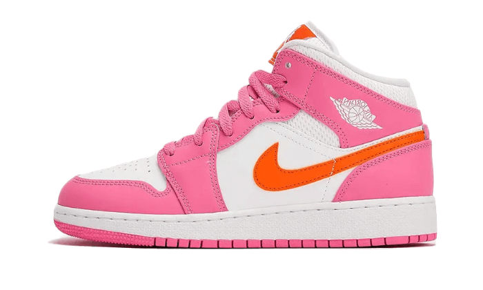 Air Jordan 1 Mid Pinksicle Safety Orange All You Need, photo 1