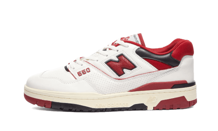 New Balance 550 Aimé Leon Dore White Red All You Need, photo 1