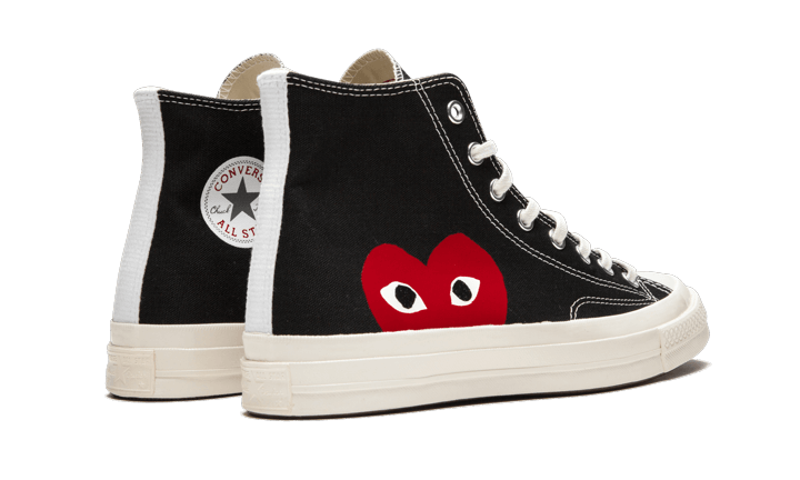 Chuck Taylor All-Star 70s Hi Comme des Garçons PLAY Black All You Need, photo 3