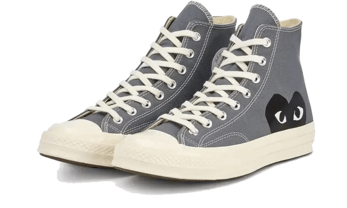 Chuck Taylor All-Star 70s Hi Comme des Garçons PLAY Steel Grey All You Need, photo 2