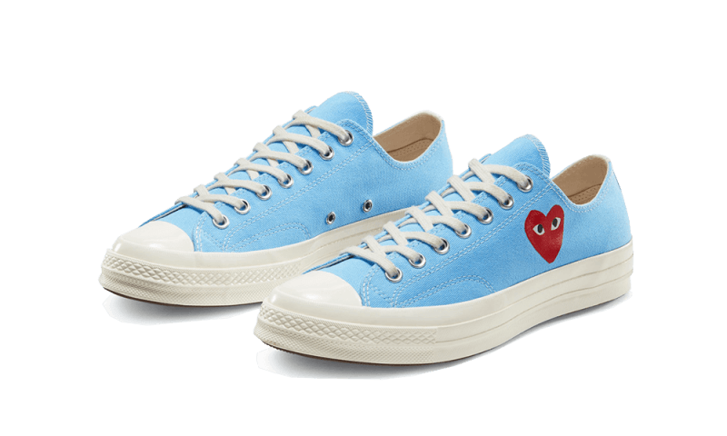 Chuck Taylor All-Star 70s Ox Comme des Garçons PLAY Bright Blue All You Need, photo 2