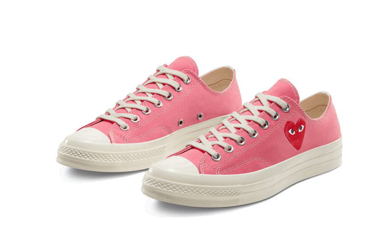 Chuck Taylor All-Star 70s Ox Comme des Garçons PLAY Bright Pink All You Need, photo 2
