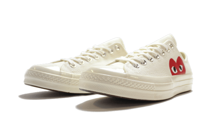 Chuck Taylor All-Star 70s Ox Comme des Garçons PLAY White All You Need, photo 2