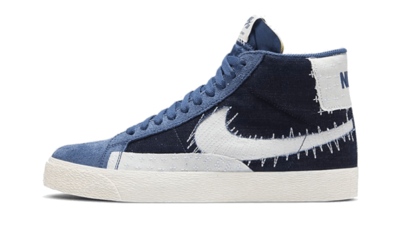 SB Zoom Blazer Mid Sashiko Mystic Navy All You Need, photo 1