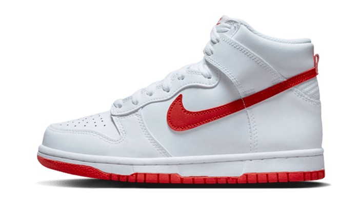 Dunk High White Picante Red All You Need, photo 1