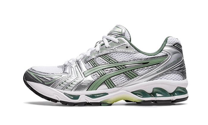 Gel-Kayano 14 White Pure Silver Slate Grey Sage All You Need, photo 1