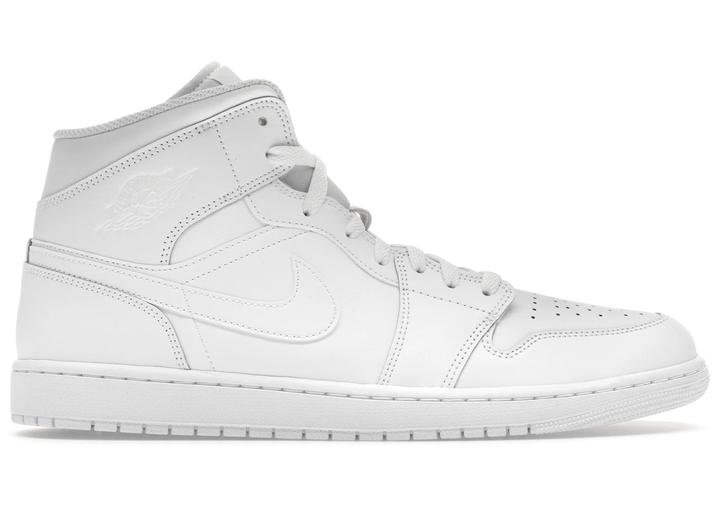 Air Jordan 1 Mid Triple White (2022) All You Need, photo 1