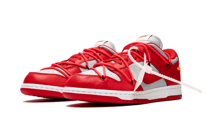 Dunk Low Off-White University Red All You Need, photo 2