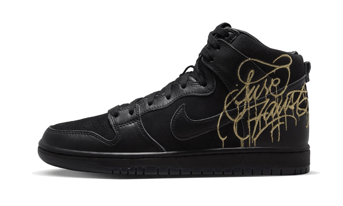SB Dunk High FAUST Black Gold All You Need, photo 1