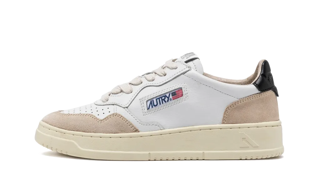 Medalist Low Leather White Black Beige All You Need, photo 1