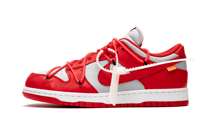 Dunk Low Off-White University Red All You Need, photo 1