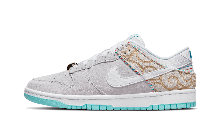 Dunk Low SE Barber Shop Grey All You Need, photo 1