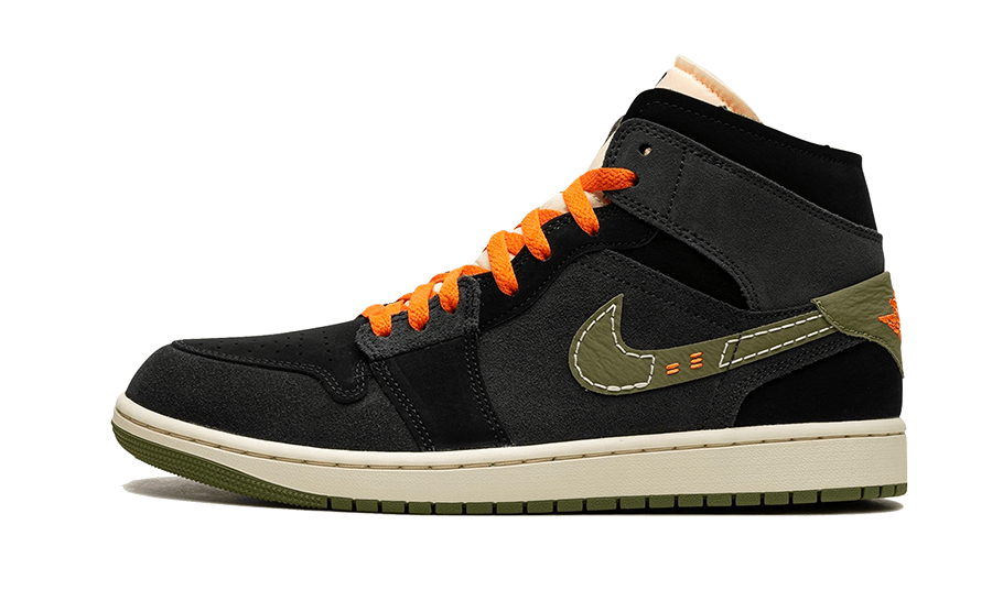 Air Jordan 1 Mid SE Craft Anthracite Light Olive All You Need, photo 1