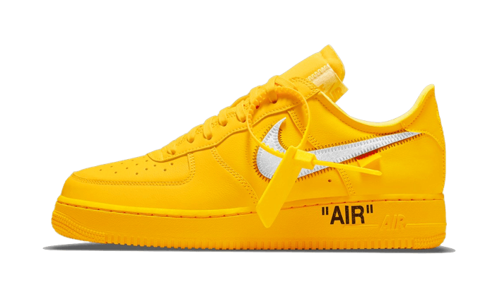 Air Force 1 Low Off-White University Gold Metallic Silver All You Need, photo 1