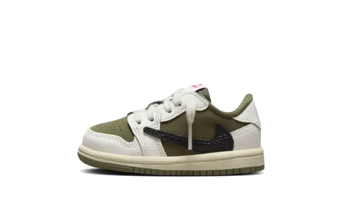 Air Jordan 1 Retro Low OG SP Travis Scott Medium Olive Bébé (TD) All You Need, photo 1