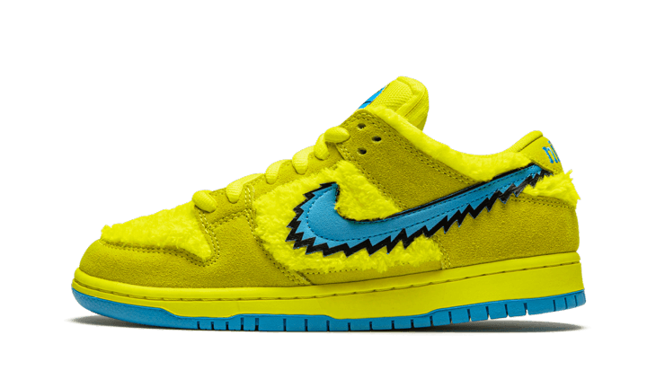 SB Dunk Low Grateful Dead Bears Yellow All You Need, photo 1
