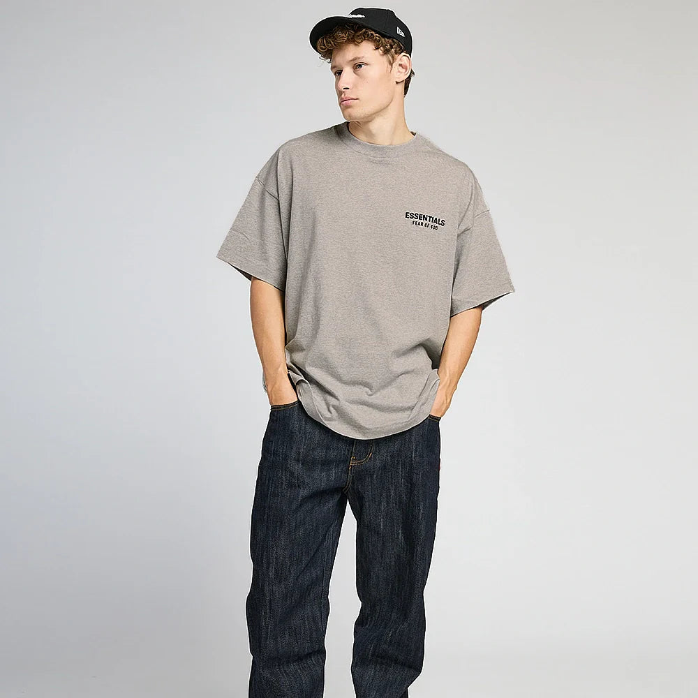 Essentials (SS22) T-Shirt Dark Oatmeal All You Need, photo 2