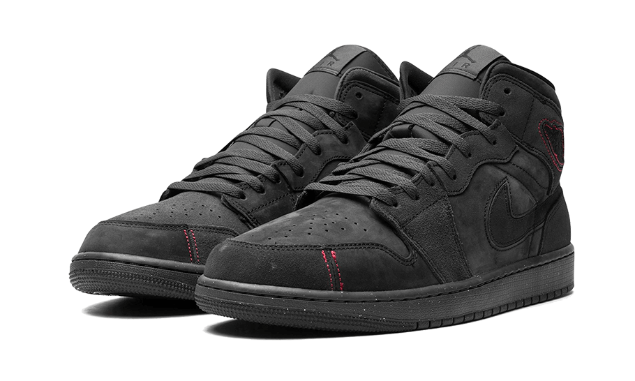 Air Jordan 1 Mid SE Craft Grey Red All You Need, photo 2