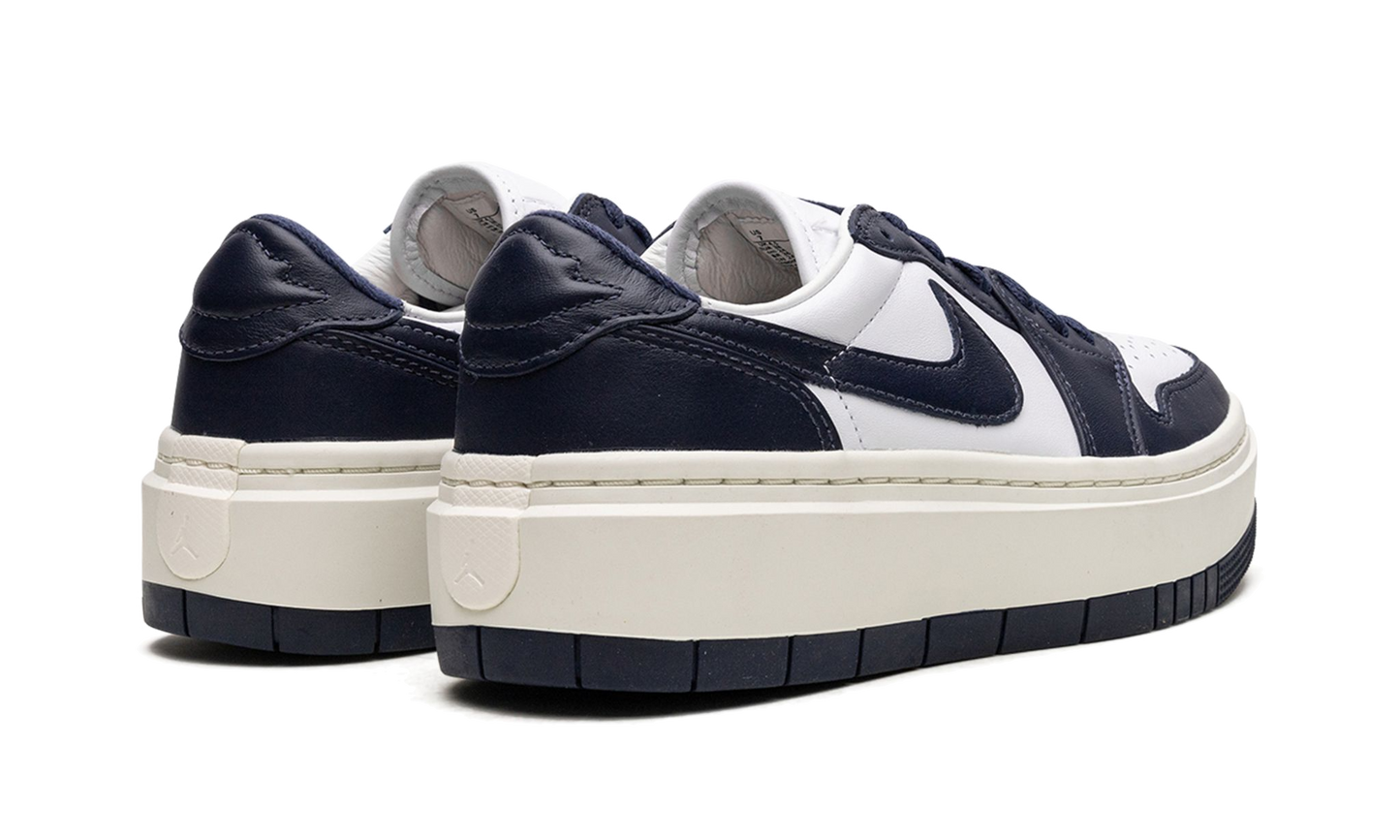 Air Jordan 1 Low Elevate White Midnight Navy Sail All You Need, photo 4