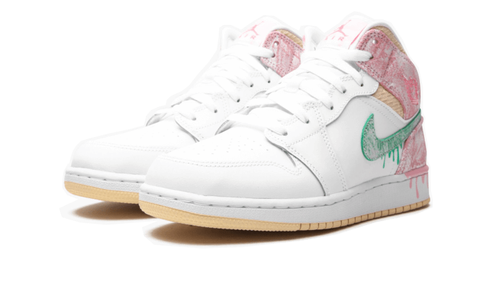 Air Jordan 1 Mid SE Paint Drip All You Need, photo 2