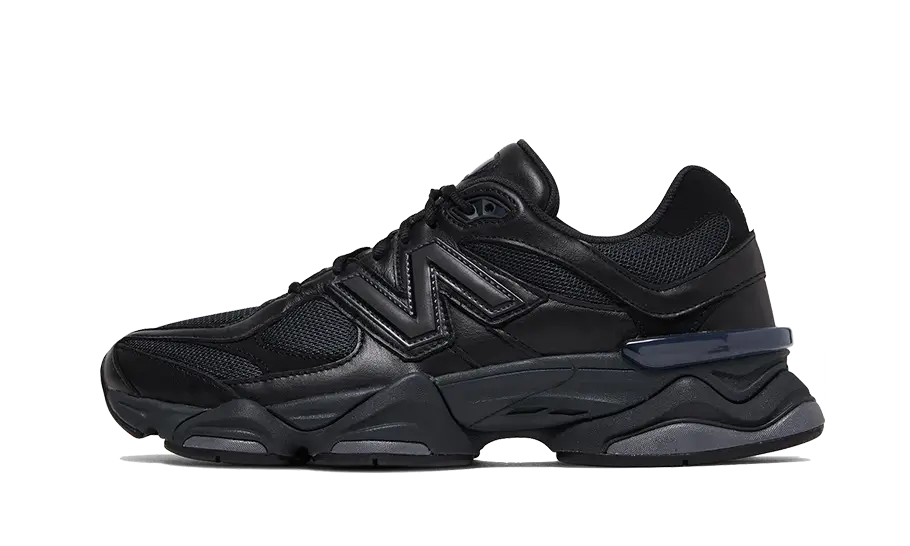New Balance New Balance 9060 Triple Black Leather