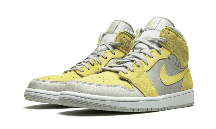 Air Jordan 1 Mid Mixed Textures Yellow All You Need, photo 2