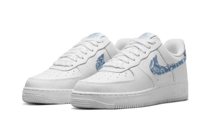 Air Force 1 Low '07 Essential White Worn Blue Paisley All You Need, photo 2