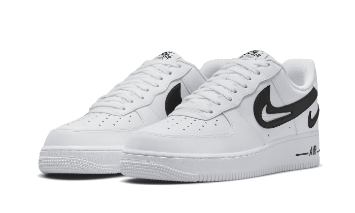 Air Force 1 Low '07 FM Cut Out Swoosh White Black All You Need, photo 2
