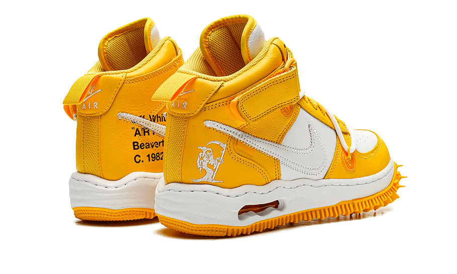 Air Force 1 Mid SP Off-White Varsity Maize All You Need, photo 3