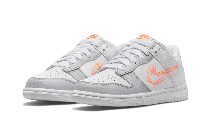 Dunk Low 3D Swoosh White Grey All You Need, photo 2