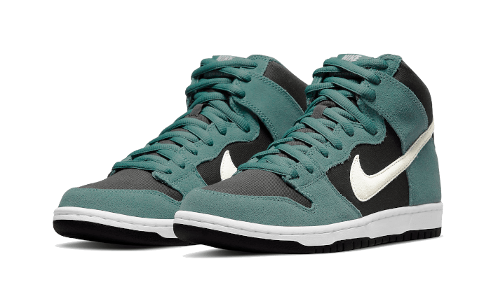 Nike SB Dunk High Green Suede All You Need, photo 2