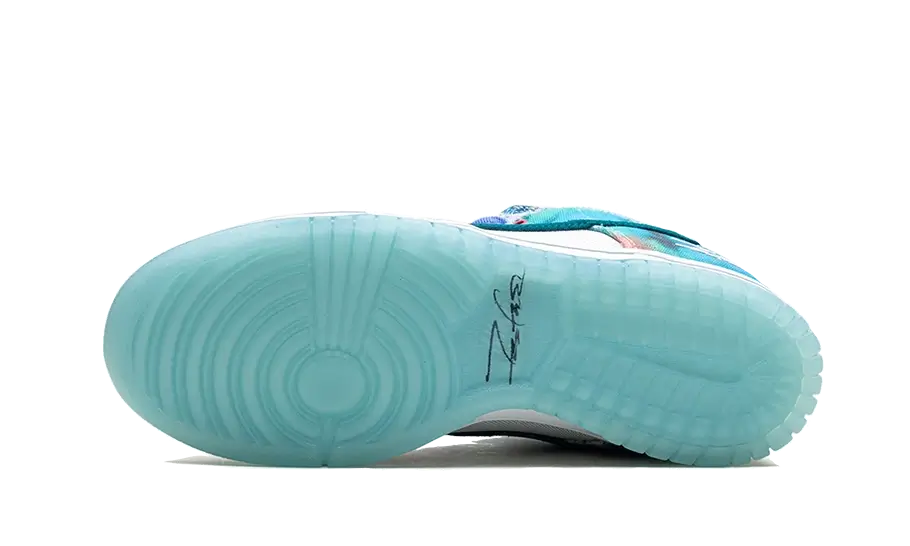 SB Dunk Low Futura Laboratories Bleached Aqua All You Need, photo 4