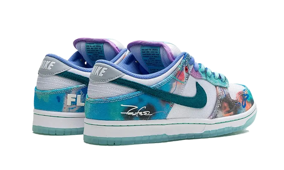 SB Dunk Low Futura Laboratories Bleached Aqua All You Need, photo 3