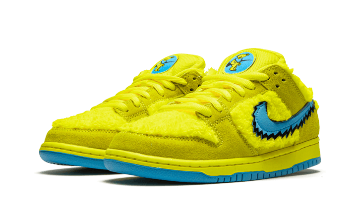 SB Dunk Low Grateful Dead Bears Yellow All You Need, photo 2