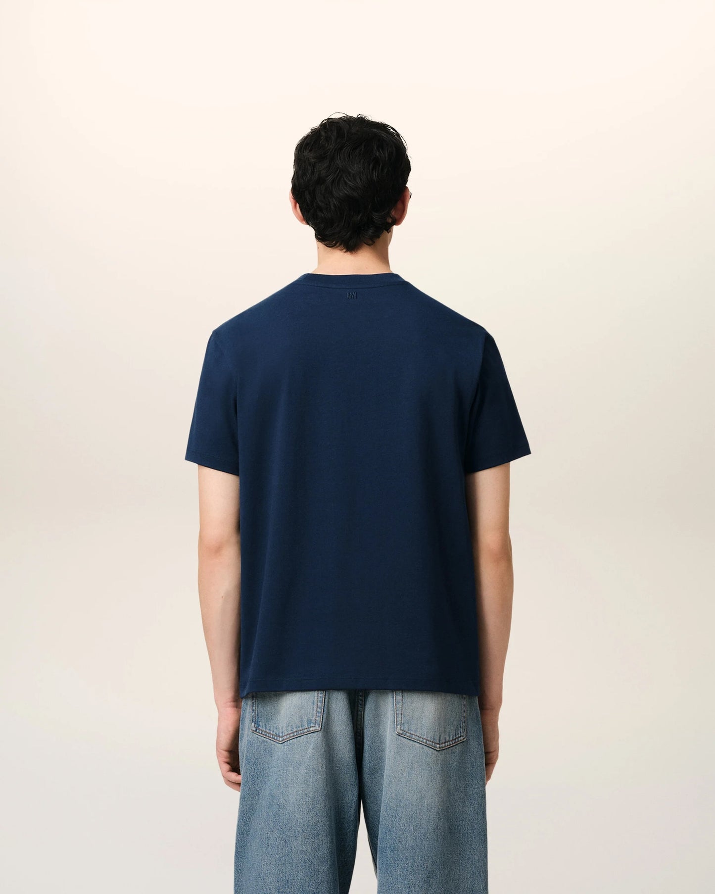 T-Shirt "Ami de coeur" Bleu Marine
