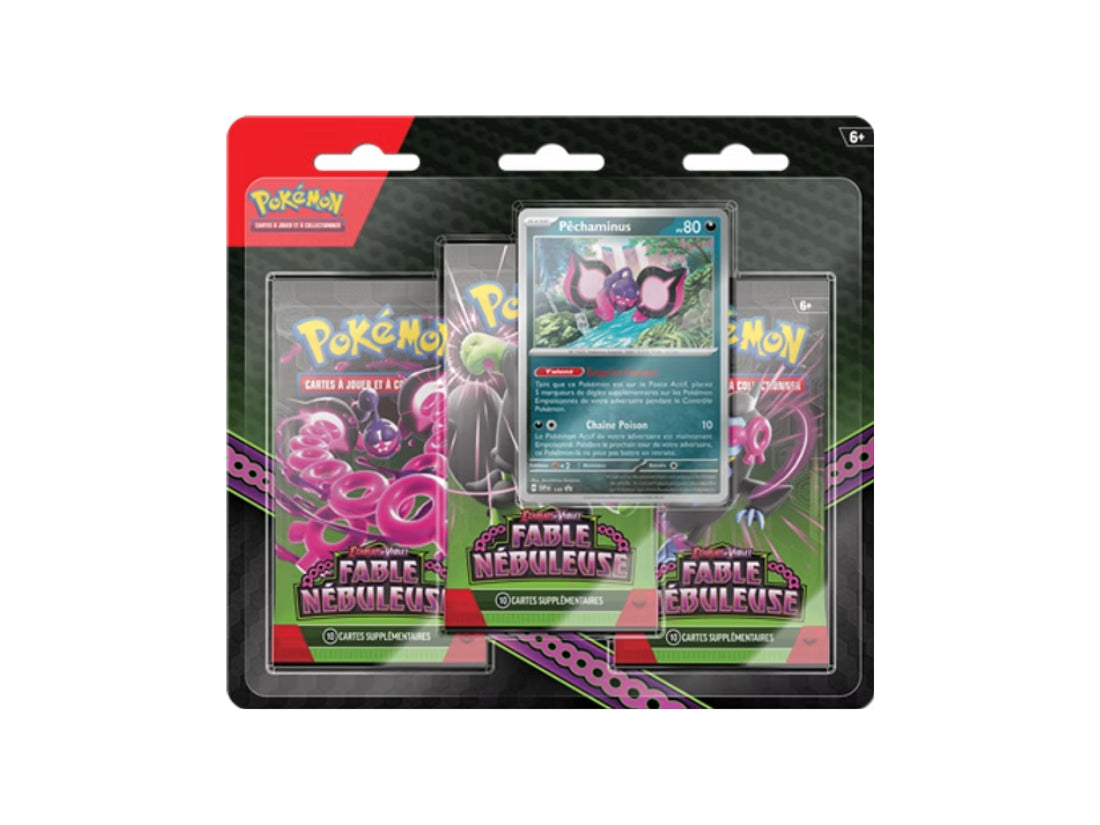 Pokémon Tripack EV6.5 Fable Nébuleuse